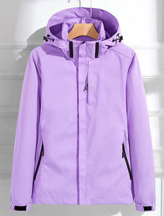 Etta | Weatherproof Hooded Rain Jacket