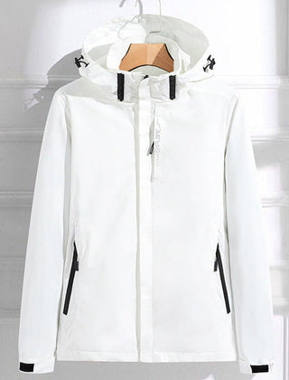 Etta | Weatherproof Hooded Rain Jacket